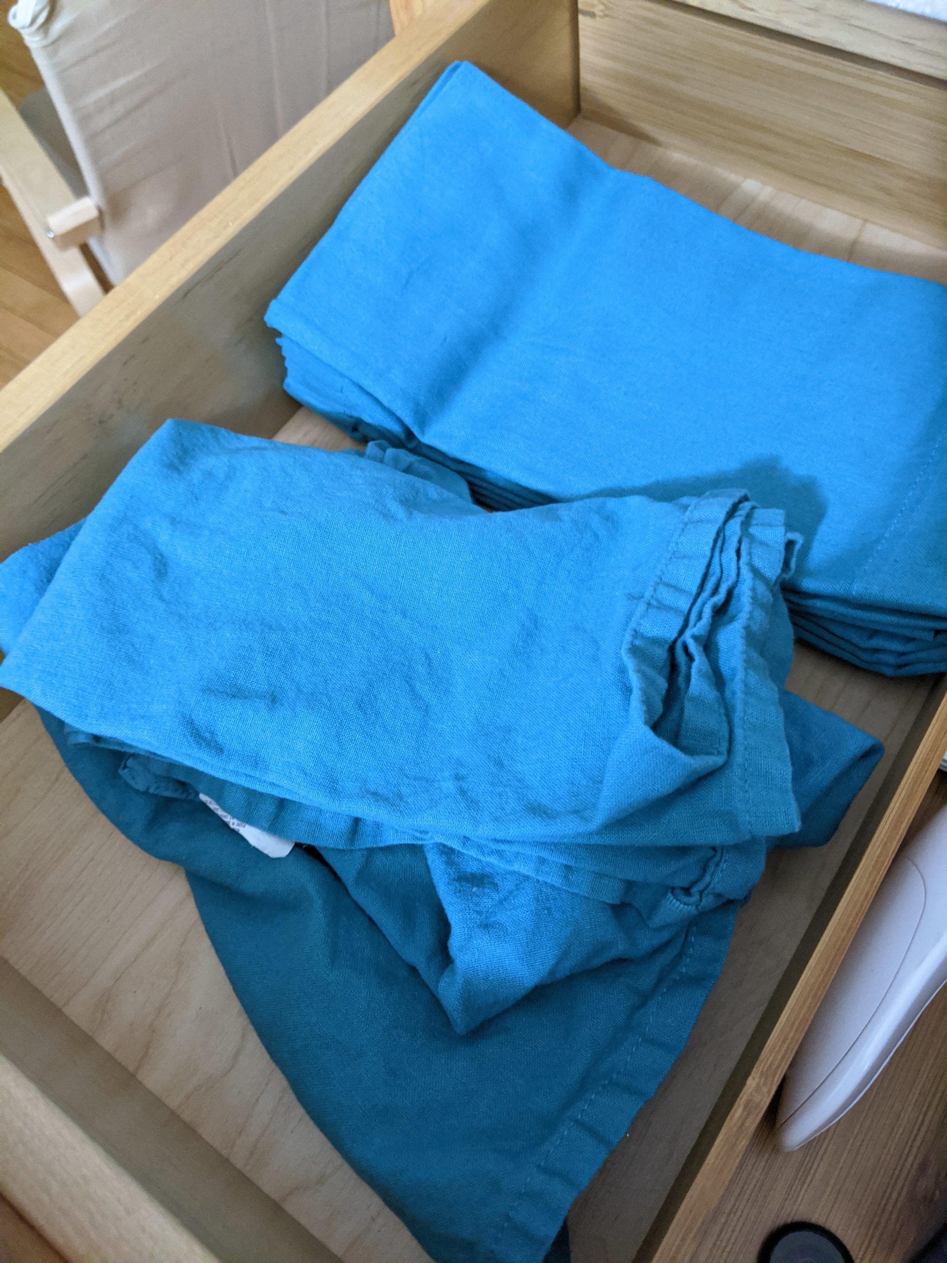 photo of cloth napkins