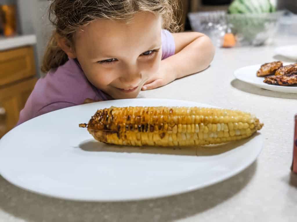 photo of corn on the cob