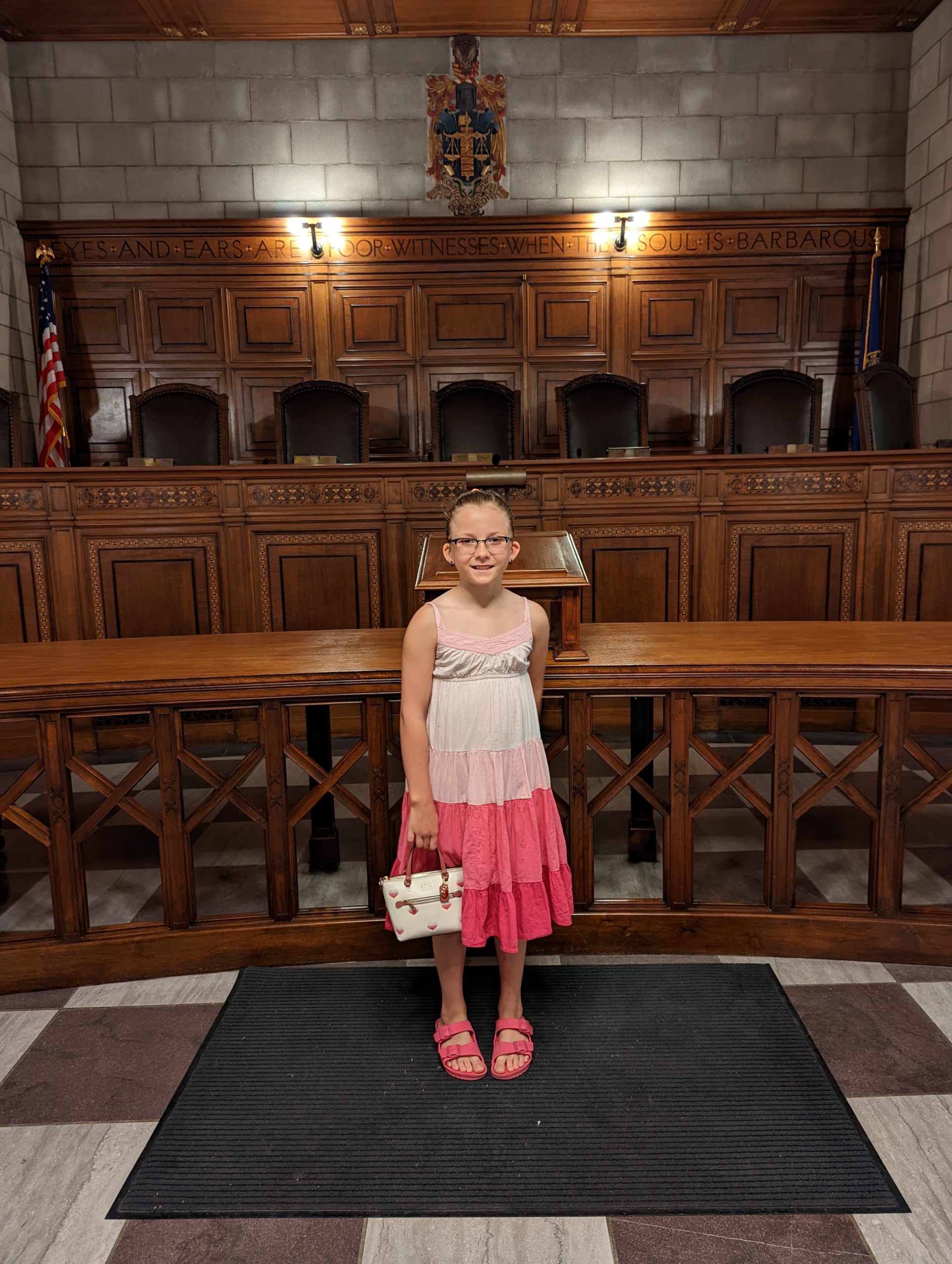 photo inside Nebraska Supreme Court