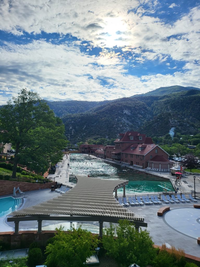 photo of pools at Glenwood Springs