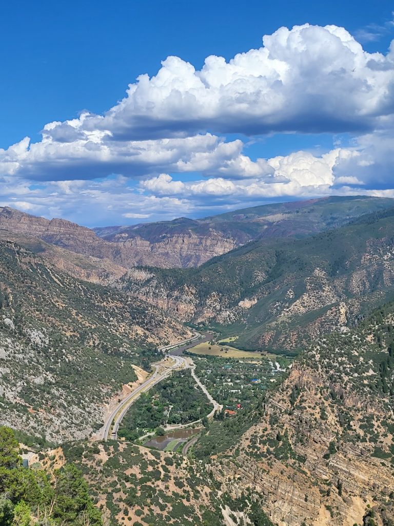 photo of mountains near Glenwood Springs, Colorado