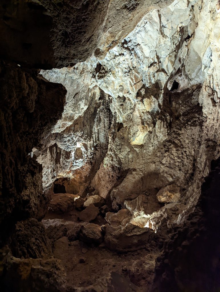 photo from inside Glenwood Cavern